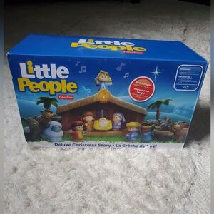 NIB Fisher-Price Little People Toddler Toy Nativity Set with Music Lights